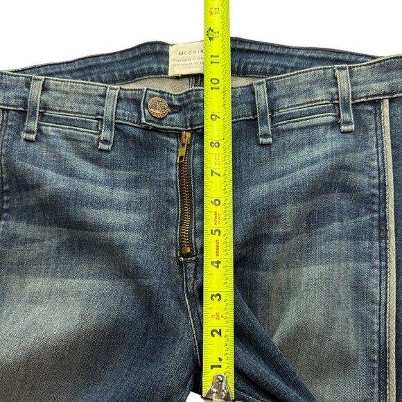 MCGUIRE Anthropologie Jeans Size Women's 31.  Gotham Slim.  Zip Fly USA Made - Picture 10 of 16